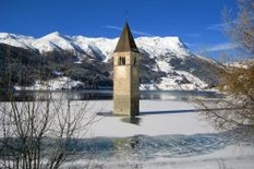 Reschensee in Südtirol